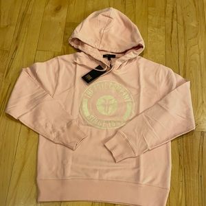 New with tags Frye pink pullover hoodie medium